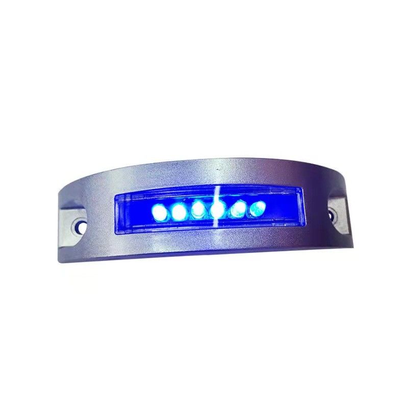 Ημισέληνος Γαλάζιο LED Χρώμα Ηλιακό Γάτα Μάτια Οδική Στάδα Για τη Βελτίωση της Οδικής Ασφάλειας