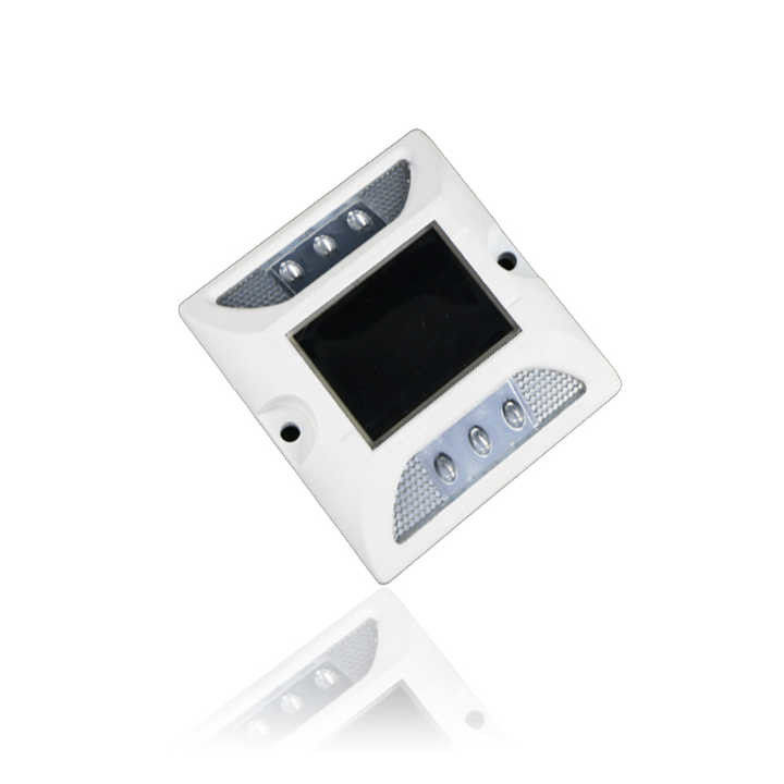 IP68 Flashing σταθερό αλουμίνιο ηλιακό δρόμο Stud 5 χρώματα για σκοτεινό δρόμο