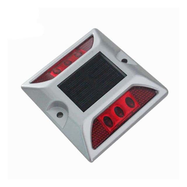 Αντι UV PC Ηλιακό LED οδικά σήματα Αλουμινίου Casting Road Stud Light