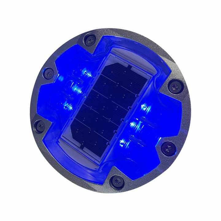 IL300 βαρύ φορτίο Ηλιακά LED οδικά μπουλόνια Φως ενσωματωμένο στρογγυλό αναμνηστικό οδικό σήμα