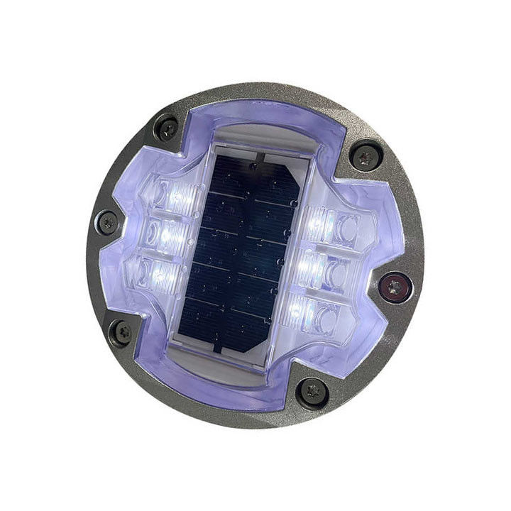 IL300 βαρύ φορτίο Ηλιακά LED οδικά μπουλόνια Φως ενσωματωμένο στρογγυλό αναμνηστικό οδικό σήμα