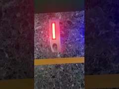 C102 Ηλιακοί αντανάκλαστες LED με σχήμα μισού φεγγαριού 125*43*30mm για δρόμους και φορτηγά