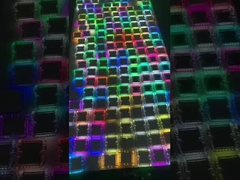 115*110*20mm Ηλιακοί οδικοί δείκτες Φώτα Δυνατότητα φόρτωσης 20 τόνους Για την οδική ασφάλεια